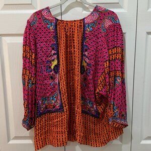 Anthropologie Bhanuni by Jyoti Emilia Peasant Blouse